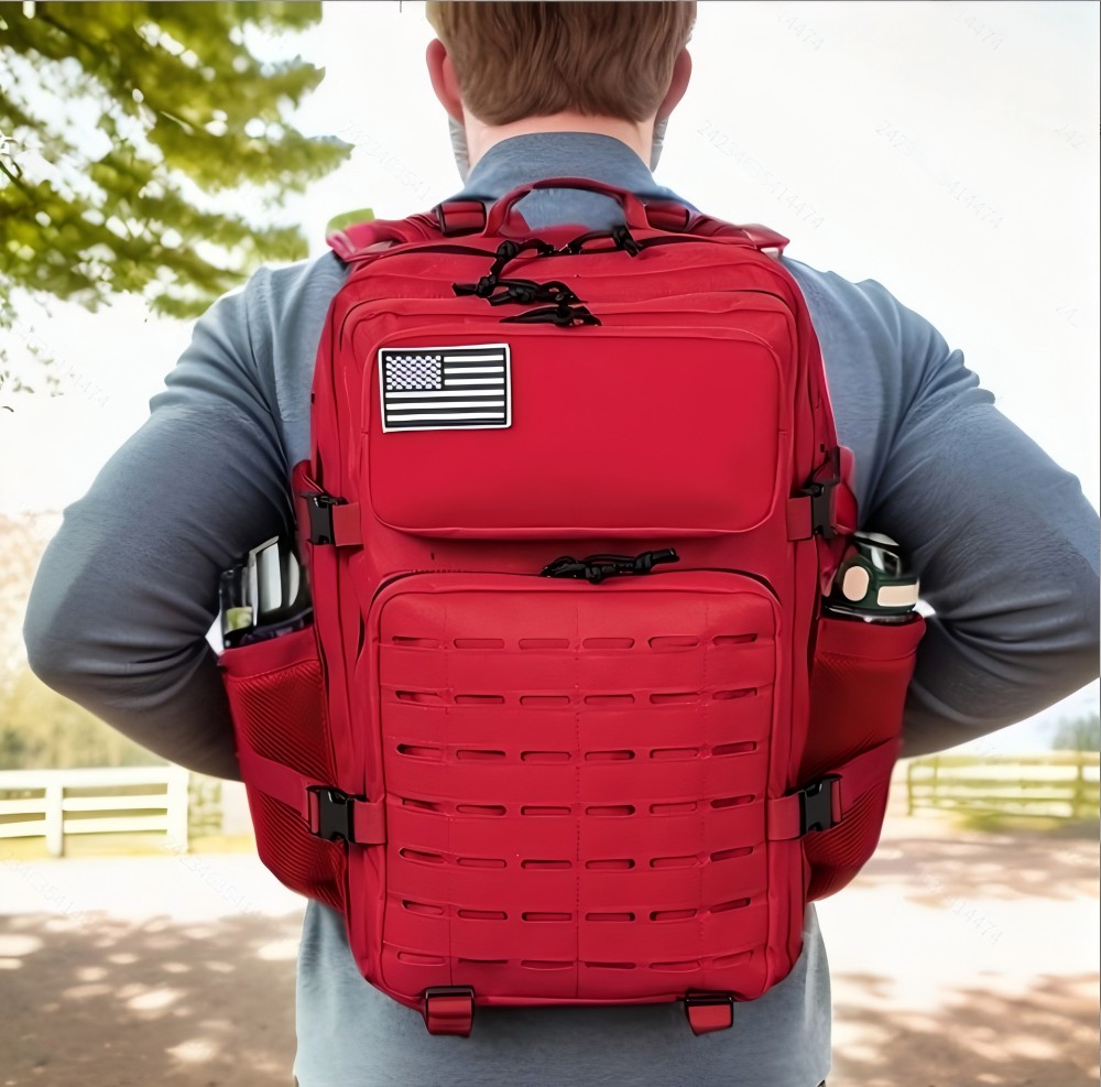 Rucksack Military Style - Mochila tática de 25l/45l, para mulheres/homens,