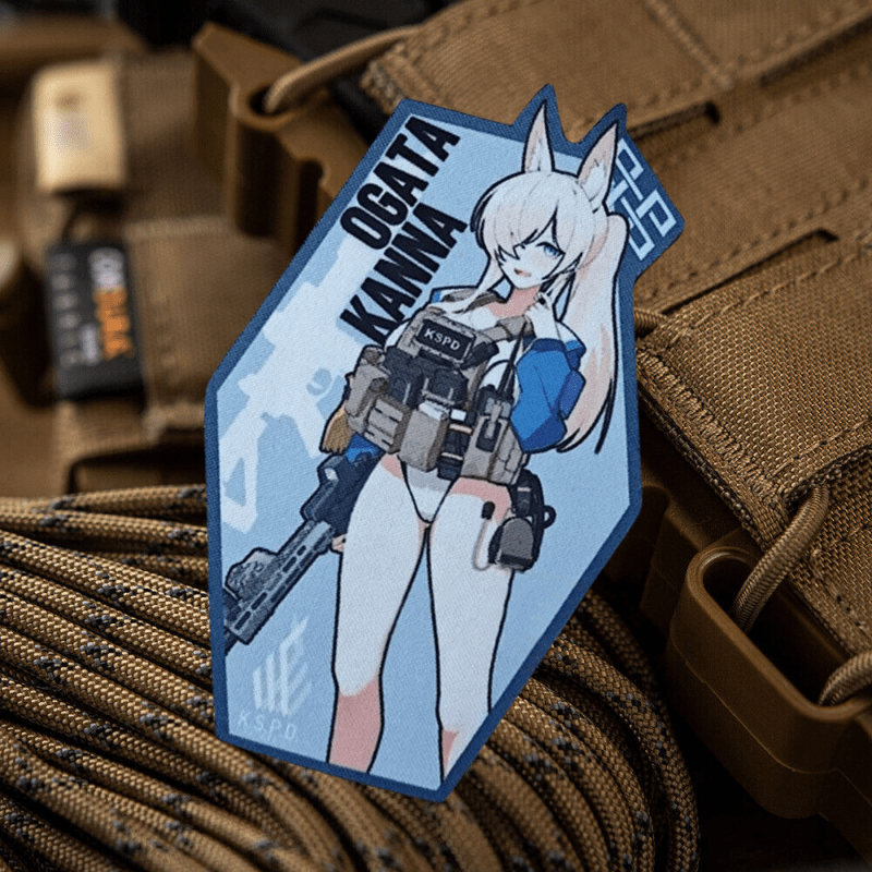 Urban Backpack Tactical - Arquivo azul kona tático remendo arma