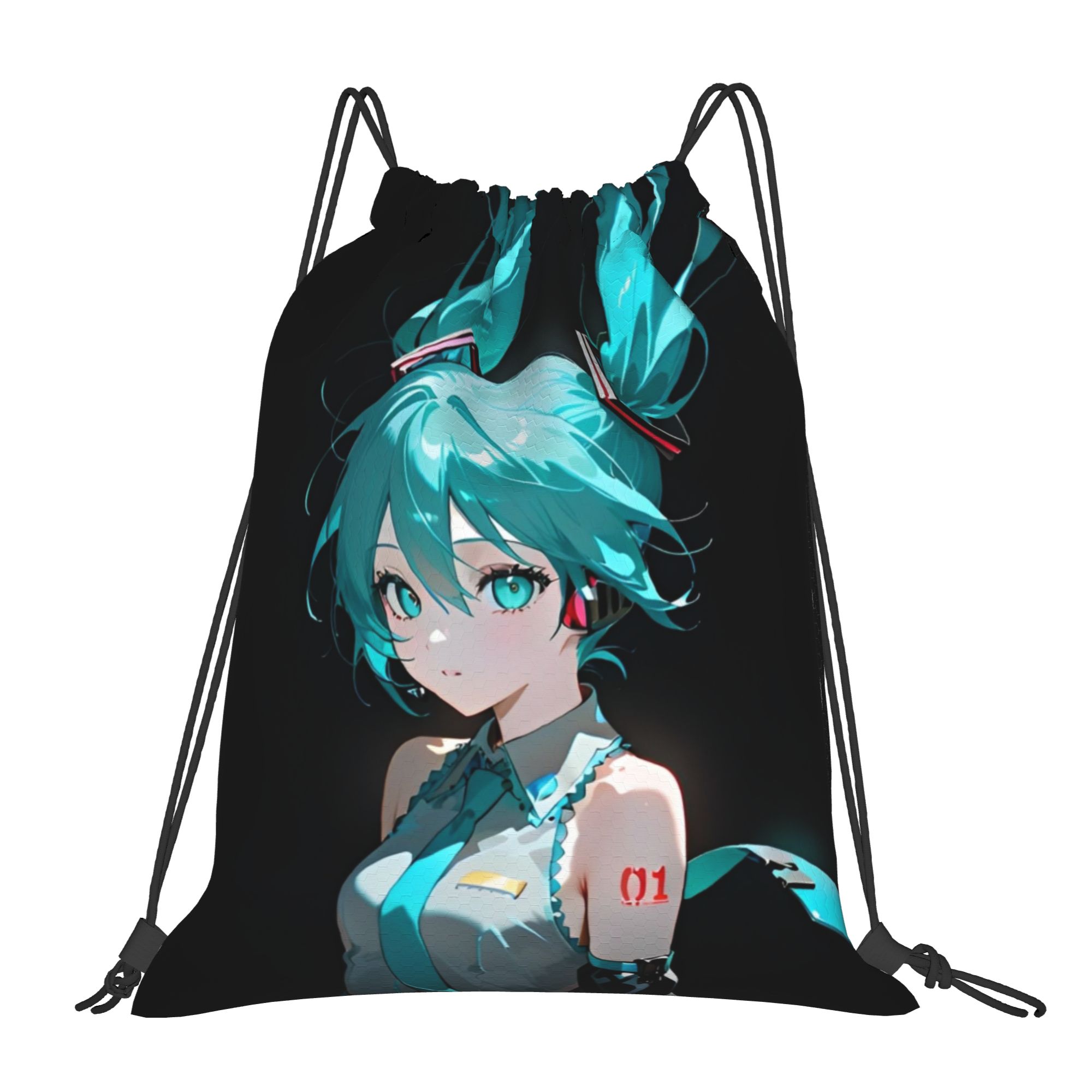 Drawstring Gym Bag - H-Hatsunes Mikus Bag Mochila com cordão