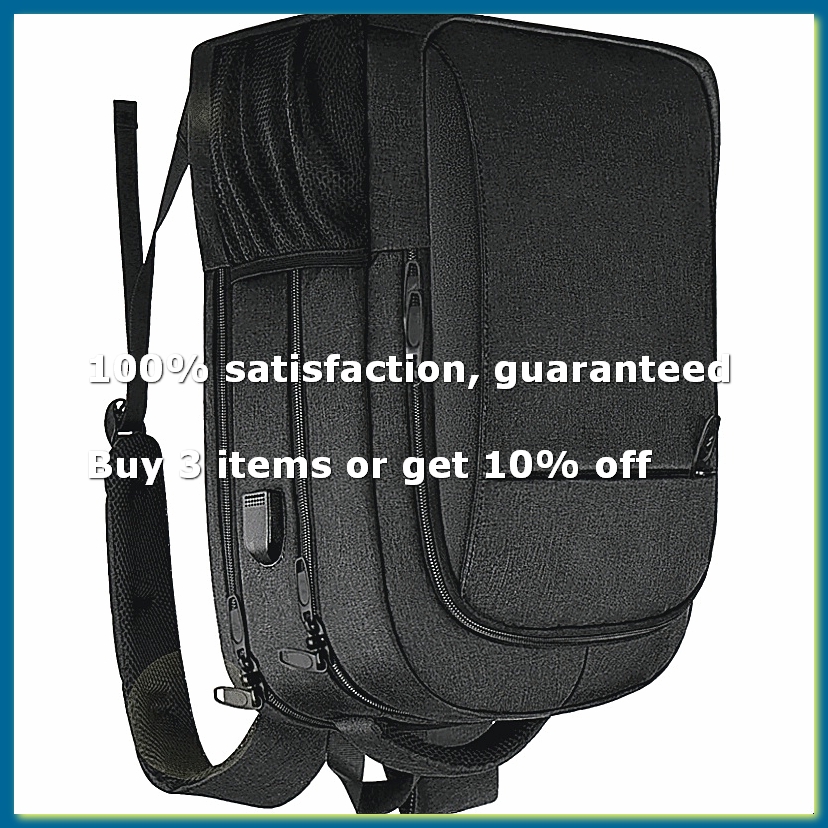 Mochila Antifurto USB Impermeá - Travel Backpack Anti Theft avaliação e preço