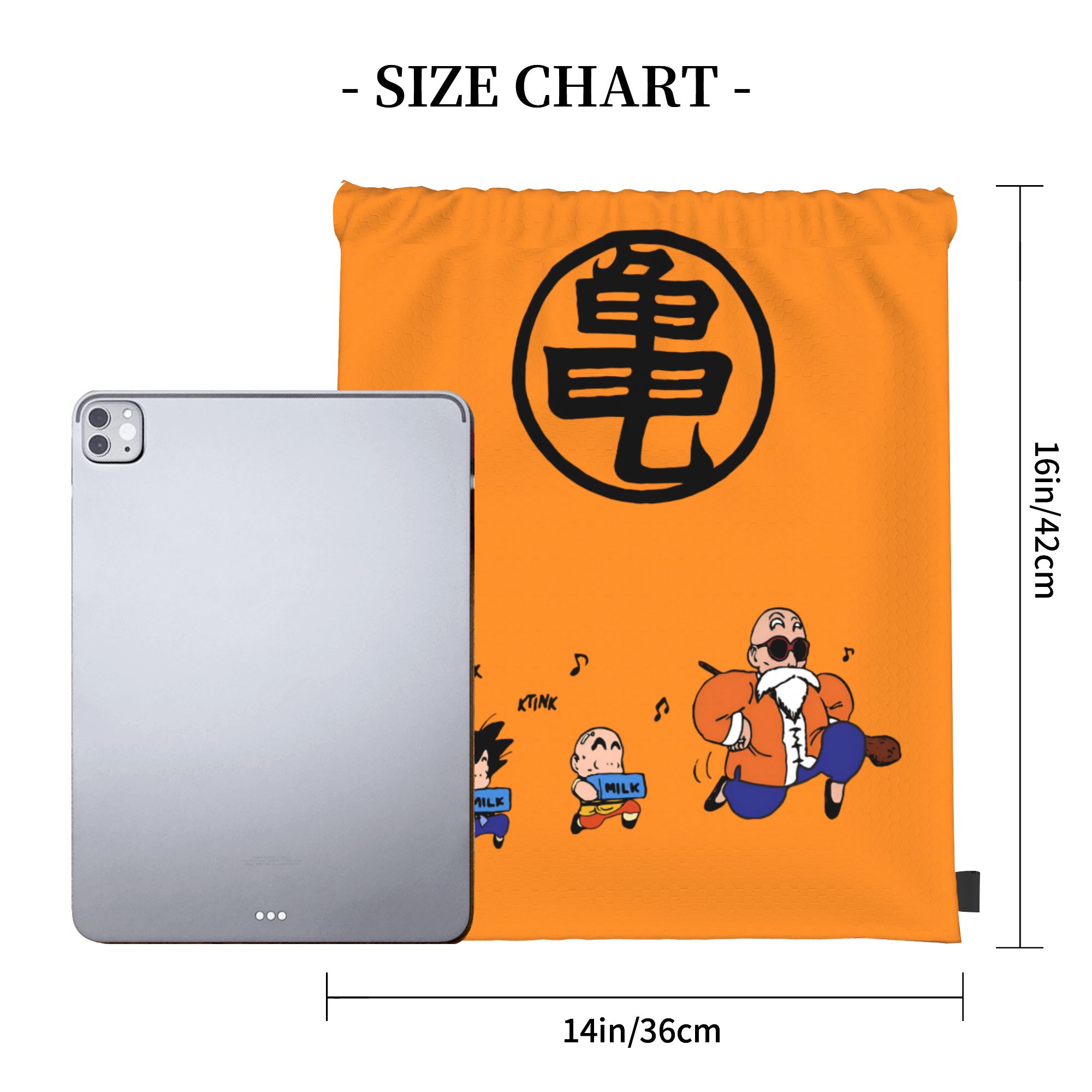D-Dragon B-Ball Masters Roshis - Drawstring Gym Bag avaliação e preço