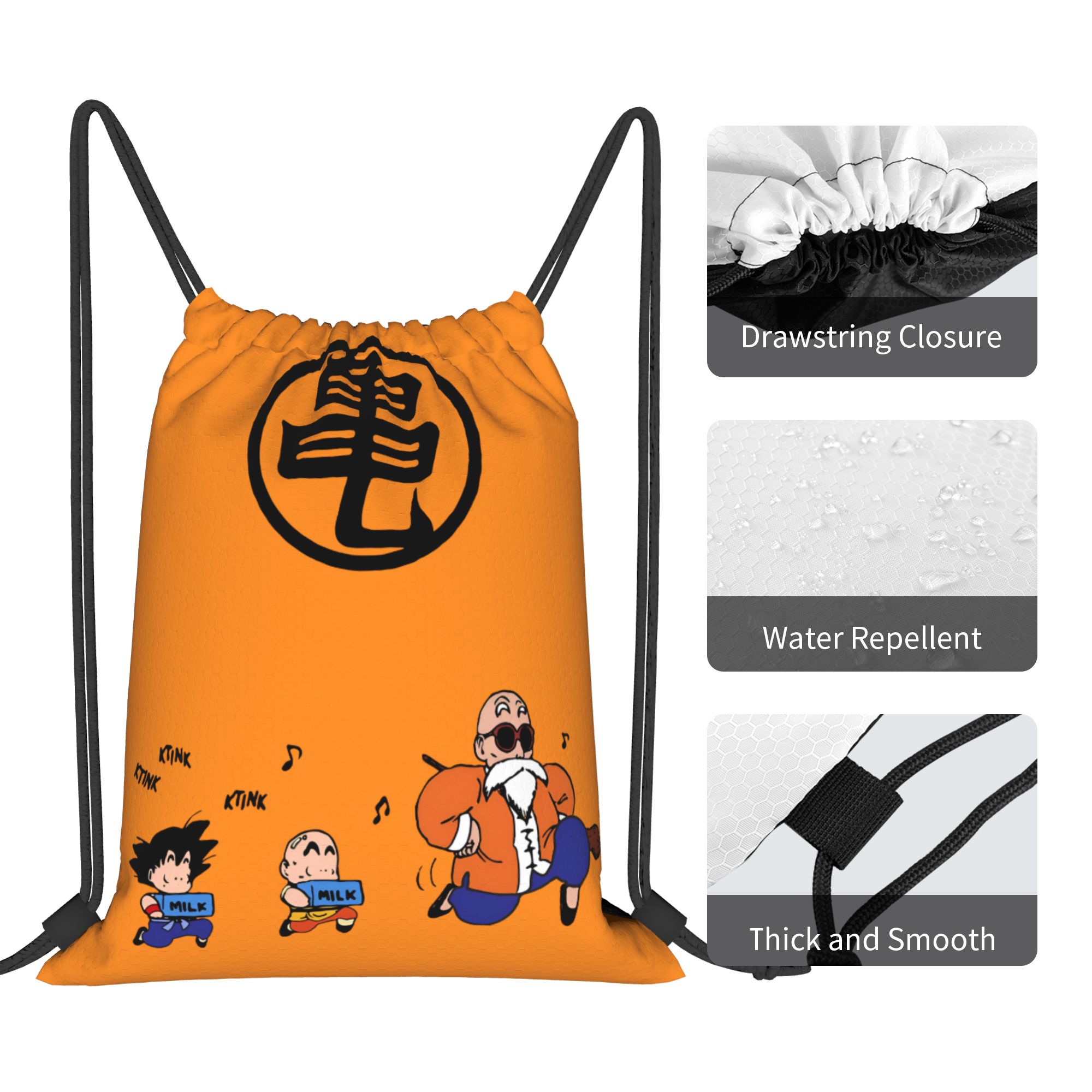 D-Dragon B-Ball Masters Roshis - Drawstring Gym Bag avaliação e preço