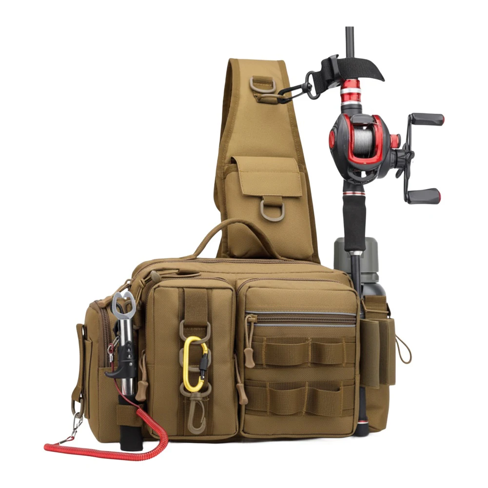 Mochila de pesca com suporte p - Hiking Backpack Waterproof avaliação e preço