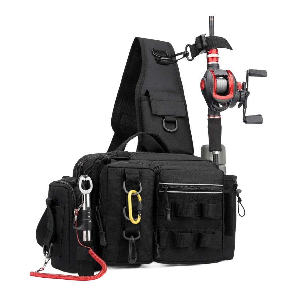 Mochila de pesca com suporte p - Hiking Backpack Waterproof avaliação e preço
