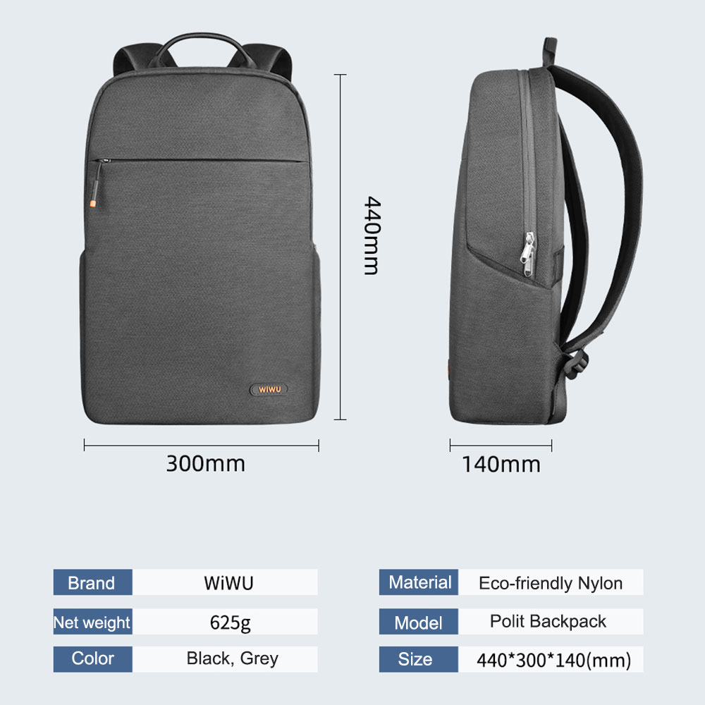 Wiwu-mochila laptop de grande  - Laptop Backpack 15.6 avaliação e preço
