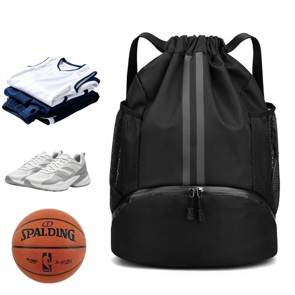 Mochila esportiva com cordão,  - Drawstring Gym Bag avaliação e preço