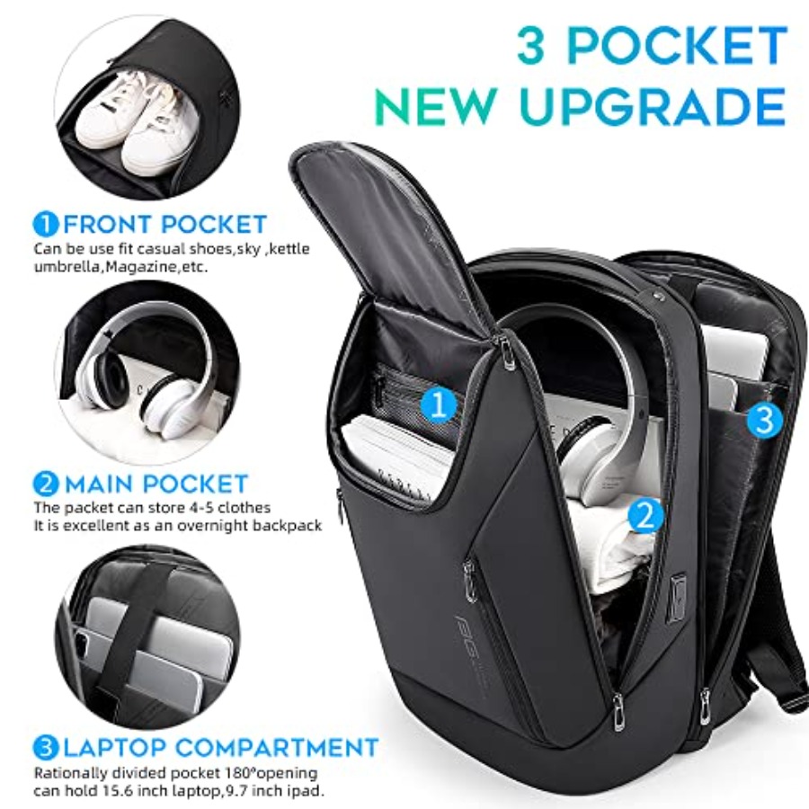 Mochila Executiva Inteligente  - Laptop Backpack 15.6 avaliação e preço
