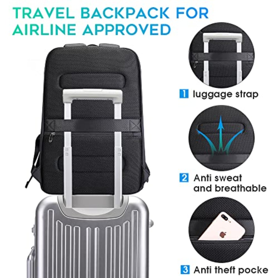Mochila Executiva Inteligente  - Laptop Backpack 15.6 avaliação e preço