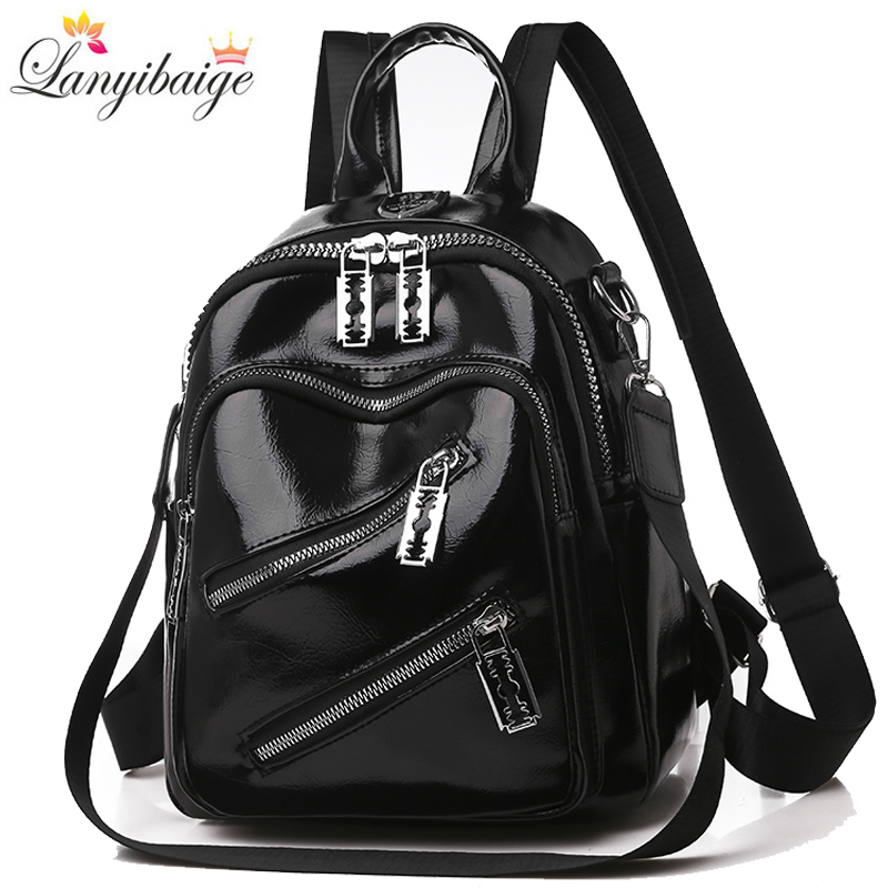 Designer de mochila de couro P - Mini Backpack Purse avaliação e preço