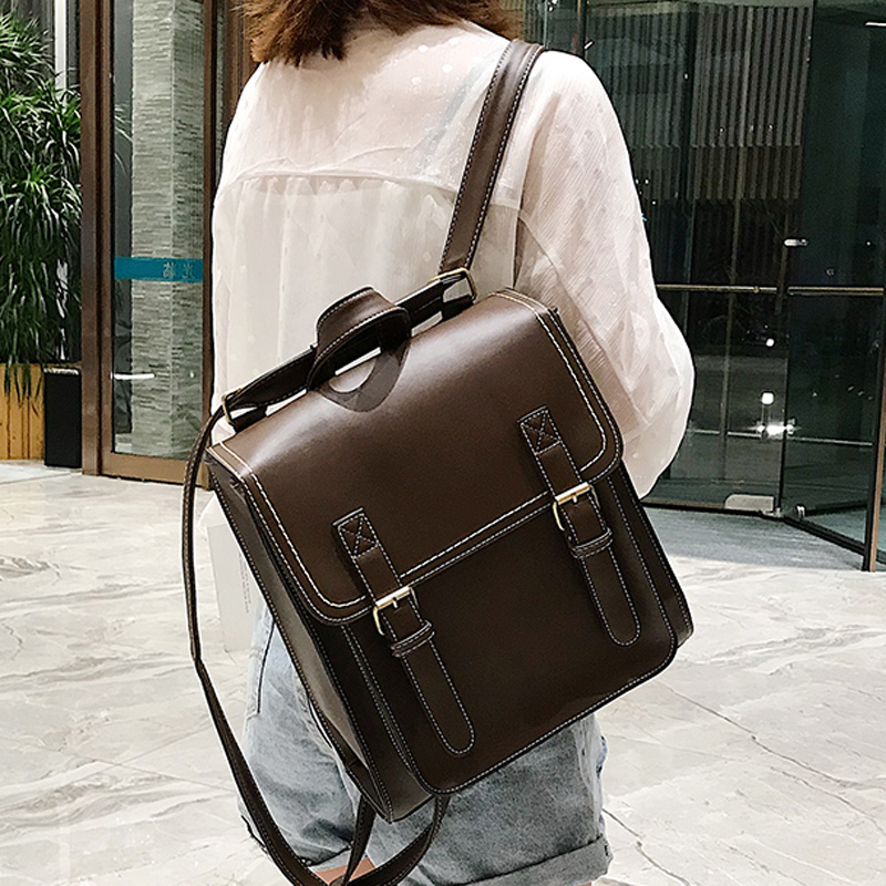 Mochila feminina do vintage sa - Leather Backpack Vintage avaliação e preço