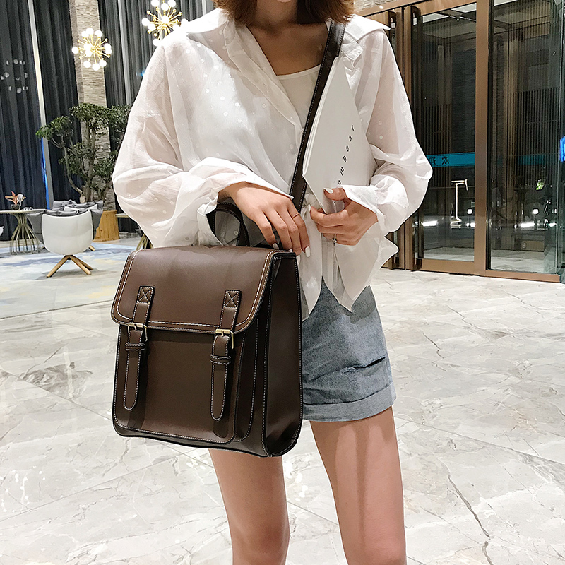 Mochila feminina do vintage sa - Leather Backpack Vintage avaliação e preço