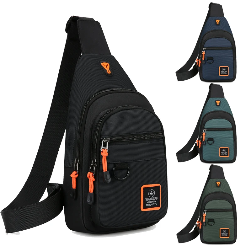 Nova bolsa de peito masculina, - Hiking Backpack Waterproof avaliação e preço