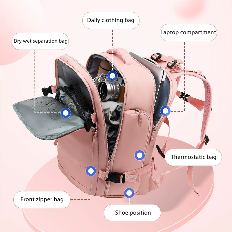 Mochila de negócios com porta  - Laptop Backpack 15.6 avaliação e preço