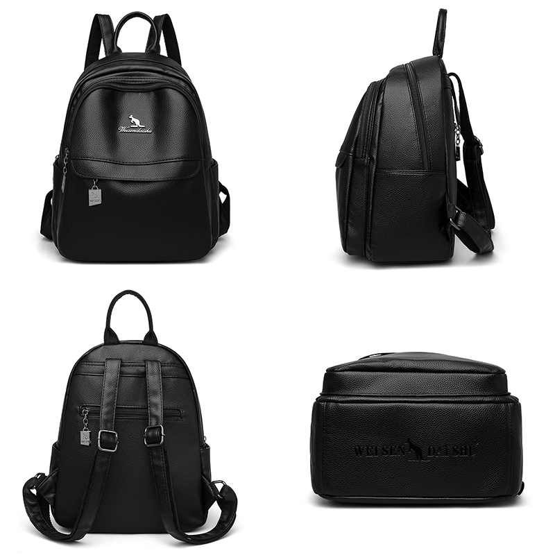Bolsa De Ombro De Couro De Alt - Mini Backpack Purse avaliação e preço