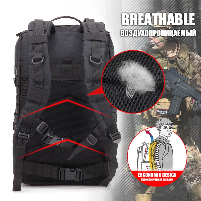 Mochila tática militar aa 60l, - Rucksack Military Style avaliação e preço