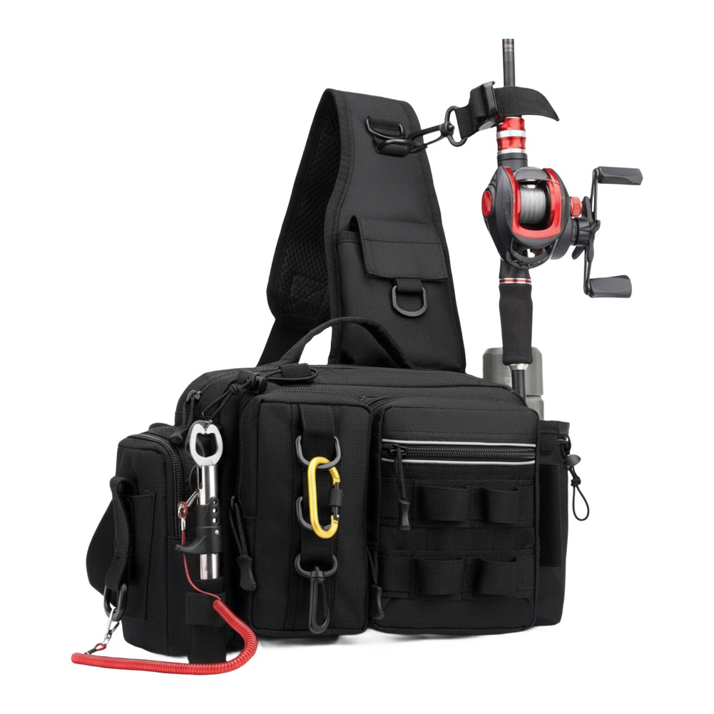 Mochila de pesca com suporte p - Hiking Backpack Waterproof avaliação e preço