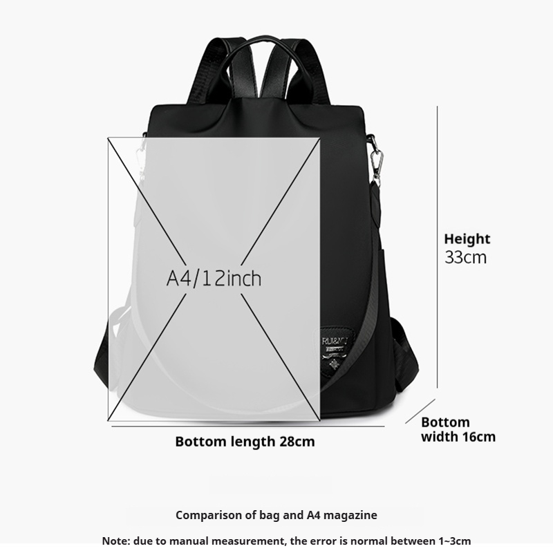 Mochila feminina antifurto, mo - Travel Backpack Anti Theft avaliação e preço